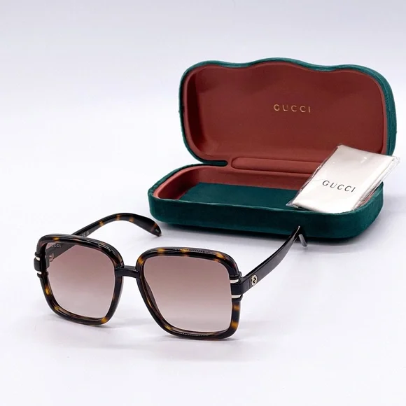 Gucci | Accessories | New Gucci Gg66s 002 Oversized Square